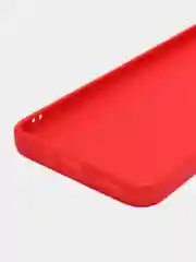 Красный силиконовый чехол для Infinix Hot 20 Play 4G (Инфиникс Хот 20 плей)
