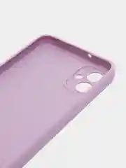 Сиреневый чехол для Samsung Galaxy A04E, прозрачный (Самсунг Галакси А04Е)