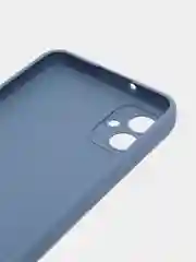 Небесно-голубой чехол для Samsung Galaxy A04E, прозрачный (Самсунг Галакси А04Е)