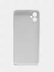Белый чехол для Samsung Galaxy A04E, прозрачный (Самсунг Галакси А04Е)