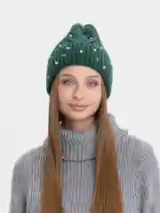 Зеленый шапка "Ролина"