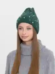 Зеленый шапка "Ролина"