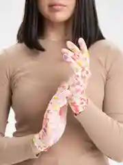 Разноцветный перчатки садовые