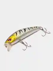Серый рыболовный воблер "Минноу" (Minnow), 6,5 см, 7,5 г, 8 цветов