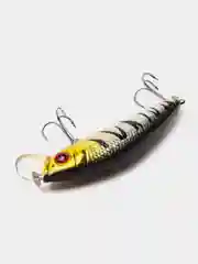 Серый рыболовный воблер "Минноу" (Minnow), 6,5 см, 7,5 г, 8 цветов