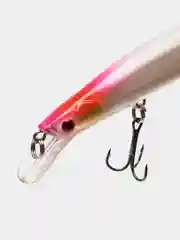 Серебряный рыболовный воблер "Минноу" (Minnow), 10 см, 13 г, 5 цветов