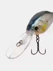 Серебряный рыболовный воблер BANSHEE, крэнк (crank), 5 см, 10 г, 6 цветов