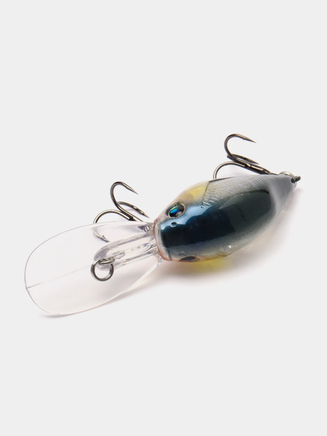 Серебряный рыболовный воблер BANSHEE, крэнк (crank), 5 см, 10 г, 6 цветов