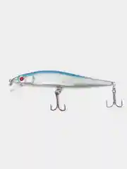 Голубой рыболовный воблер "Минноу" (Minnow), 9,8 см, 10 г, 8 цветов