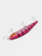 Розовый рыболовный воблер "Минноу" (Minnow), 12 см, 17 г, 9 цветов
