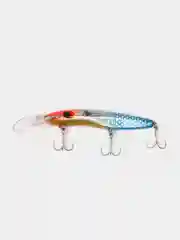 Голубой рыболовный воблер "Минноу" (Minnow), 12,5 см, 25 г, 10 цветов