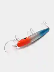 Голубой рыболовный воблер "Минноу" (Minnow), 12,5 см, 25 г, 10 цветов