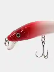 Белый рыболовный воблер "Минноу" (Minnow), 9,8 см, 10 г, 8 цветов