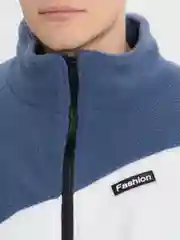 Синий толстовка мужская утеплённая
