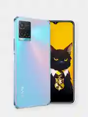 Чехол Vivo Y33s, Y21 2021 Виво Ю33с, Ю21 2021 прозрачный силиконовый с защитой камеры