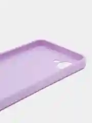 Сиреневый чехол для Realme C30 / C30S / Narzo 50i PRIME / Реалми  силиконовый, матовый, прозрачный