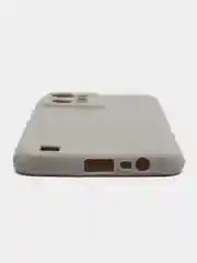 Серый чехол для Realme C31 (Реалми С31), силиконовый, матовый