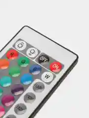 Цветная светодиодная лампа, LED RGB, с пультом