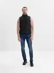 Красный жилет утепленный, мужской/женский