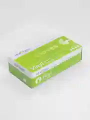 Перчатки одноразовые, виниловые, неопудренные, прозрачные, S/M, 100 штук