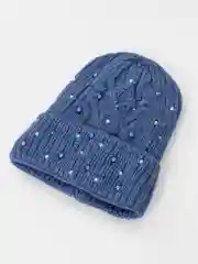 Индиго шапка "Ролина"