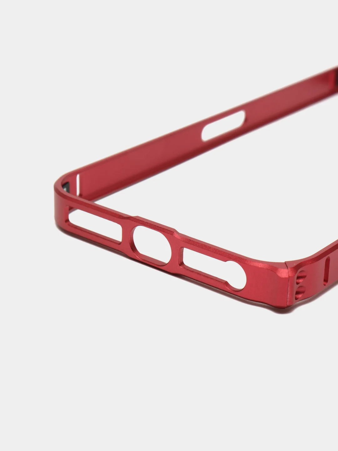 Бордовый бампер алюминевый для iPhone 5, 5S, SE
