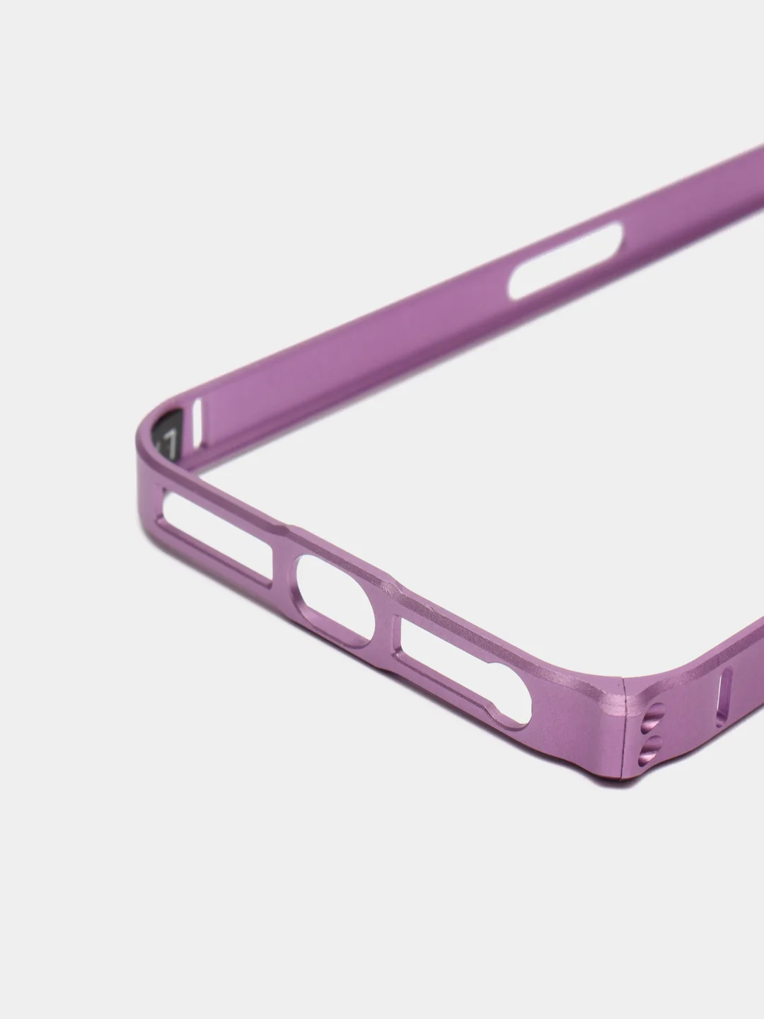 Аметистовый бампер алюминевый для iPhone 5, 5S, SE