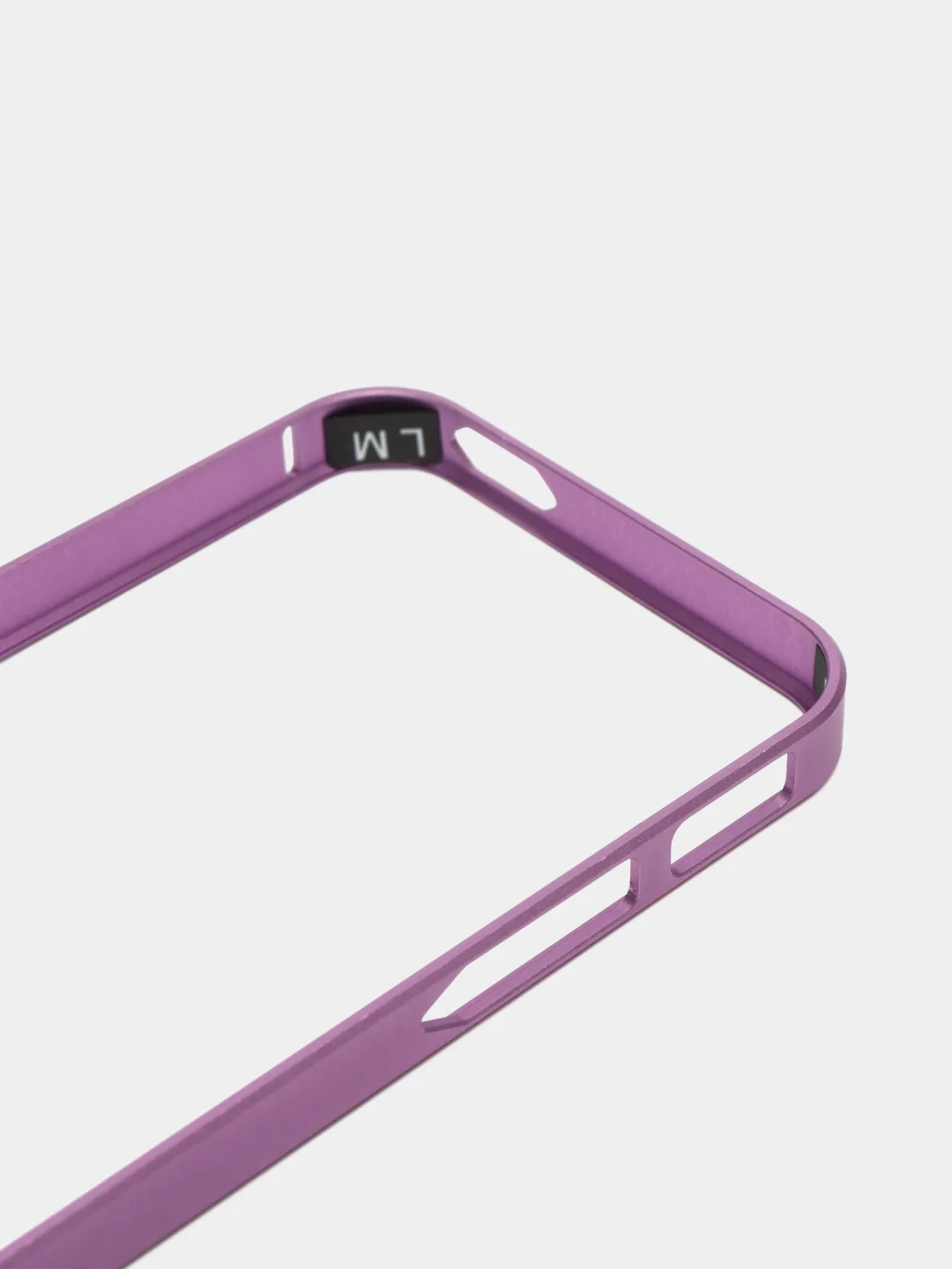 Аметистовый бампер алюминевый для iPhone 5, 5S, SE
