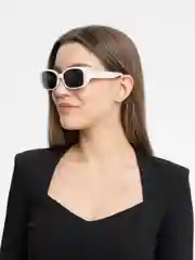 Белый женские имиджевые солнцезащитные очки, UV400