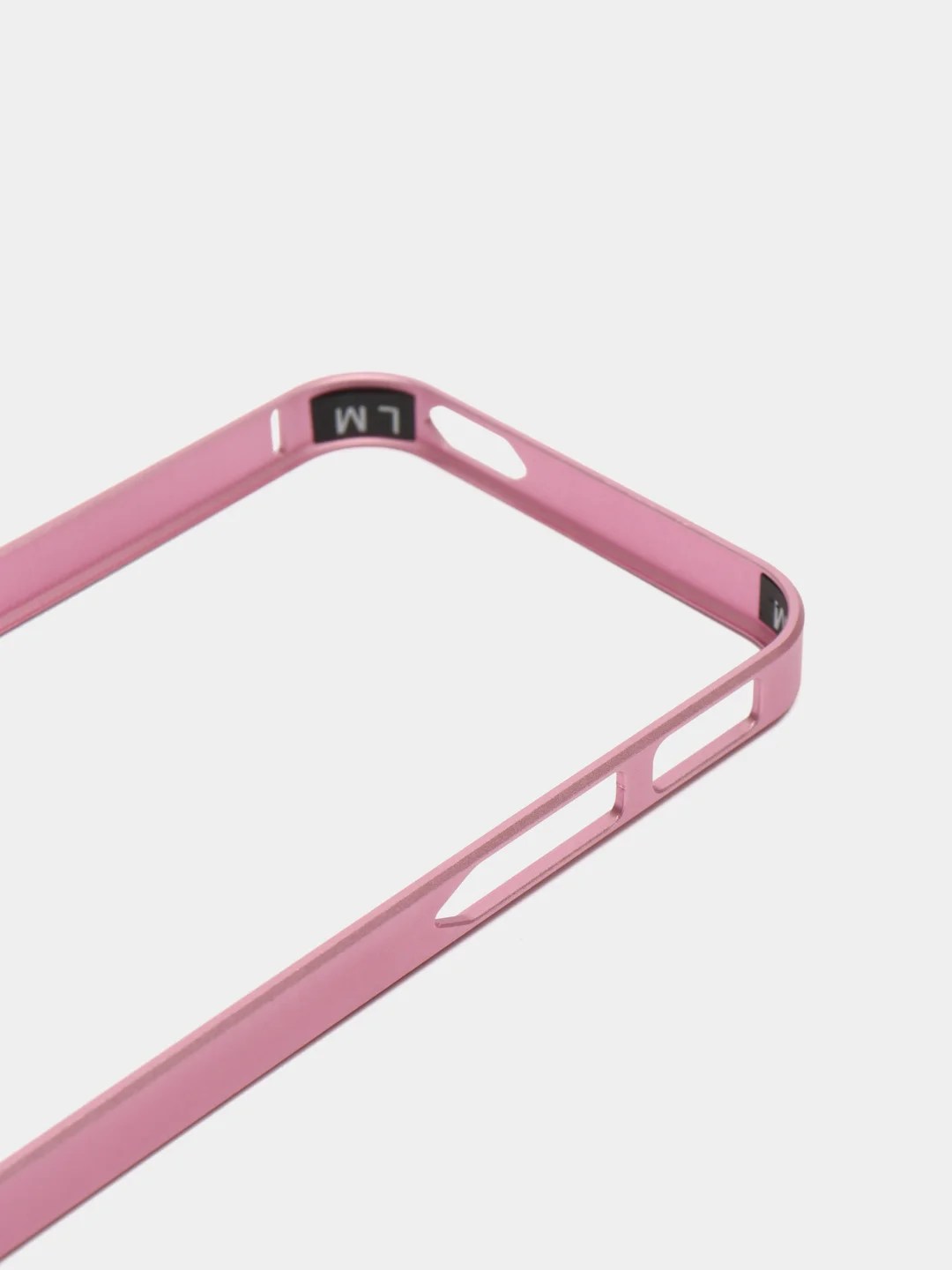 Розовый бампер алюминевый для iPhone 5, 5S, SE