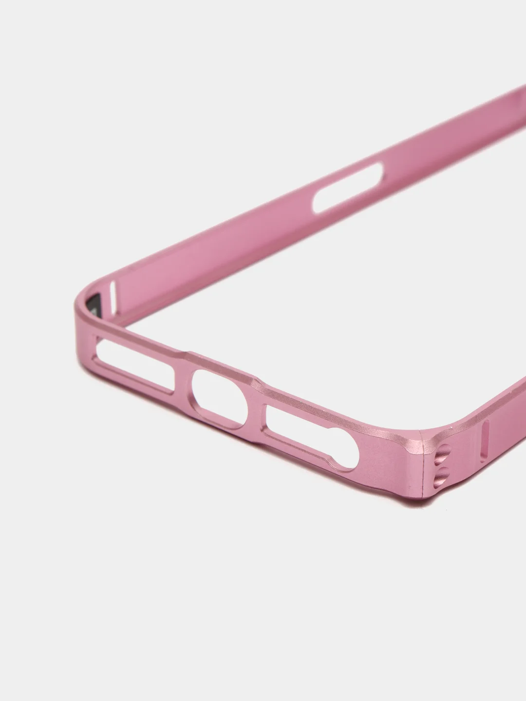 Розовый бампер алюминевый для iPhone 5, 5S, SE