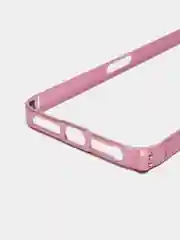 Розовый бампер алюминевый для iPhone 5, 5S, SE