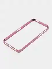Розовый бампер алюминевый для iPhone 5, 5S, SE