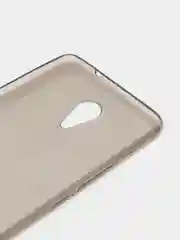 Тёмно-серый прозрачный силиконовый чехол на Meizu M3 Max
