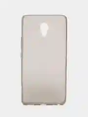 Тёмно-серый прозрачный силиконовый чехол на Meizu M3 Max