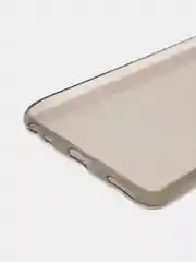 Тёмно-серый прозрачный силиконовый чехол на Meizu M3 Max