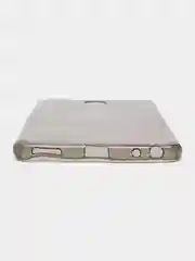 Тёмно-серый прозрачный силиконовый чехол на Meizu M3 Max