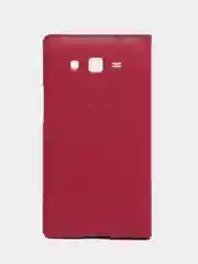 Фуксия кожаный чехол-книжка для Samsung Galaxy Grand 2