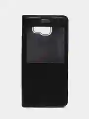 Черный кожаный чехол-книжка для Samsung Galaxy A5 (2016)/ A510