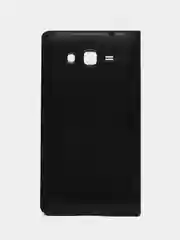 Черный кожаный чехол-книжка для Samsung Galaxy Grand 2