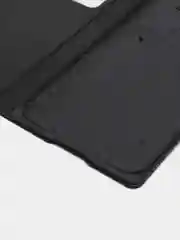 Черный кожаный чехол-книжка для Samsung Galaxy Grand 2