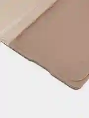 Кремовый кожаный чехол-книжка для Samsung Galaxy Grand 2
