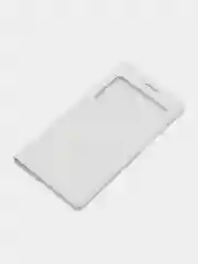 Белый кожаный чехол-книжка для Samsung Galaxy Grand 2
