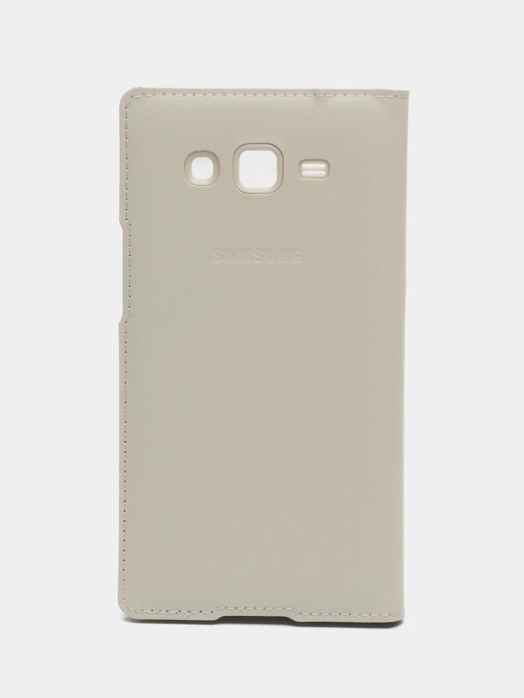 Слоновая кость кожаный чехол-книжка для Samsung Galaxy Grand 2