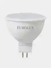 Лампа светодиодная LL-E-MR16-7W-230-27K-GU5.3 (рефлектор 7Вт тепл. GU5.3) Eurolux