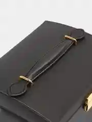 Черный шкатулка для хранения ювелирных украшений и бижутерии