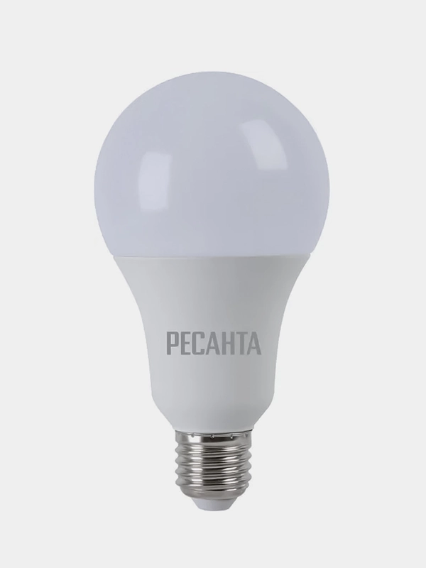 Лампа светодиодная LL-R-A80-20W-230-4K-E27 (груша 20Вт нейтр. Е27) Ресанта