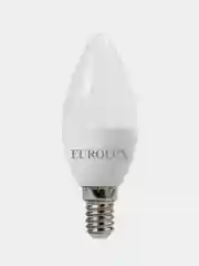 Лампа светодиодная LL-E-C37-5W-230-27K-E14 (свеча 5Вт тепл. Е14) Eurolux