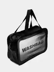 Черный косметичка,  сумка органайзер  для посещения бассейна  Wahsbag