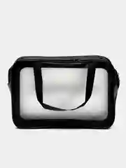 Черный косметичка,  сумка органайзер  для посещения бассейна  Wahsbag